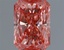 0.75 Ct. Fancy Vivid Pink Radiant Lab Grown Diamond