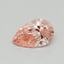 0.40 Ct. Fancy Vivid Pink Pear Lab Grown Diamond