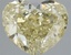 2.06 Ct. Fancy Yellow Heart Lab Grown Diamond