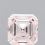 3.02 Ct. Fancy Light Pink Asscher Lab Grown Diamond