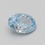 3.01 Ct. Fancy Vivid Blue Oval Lab Grown Diamond