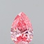 0.96 Ct. Fancy Vivid  Pink Pear Lab Grown Diamond