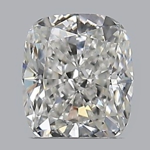 Cushion diamond — real photo