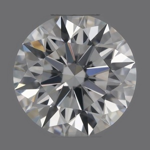 Round diamond — real photo