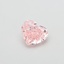 1.05 Ct. Fancy Intense  Pink Heart Lab Grown Diamond
