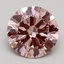2.50 Ct. Fancy Intense Pink Round Lab Grown Diamond