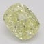 2.51 Ct. Fancy Light Yellow Cushion Diamond