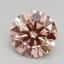 2.51 Ct. Fancy Intense Pink Round Lab Grown Diamond