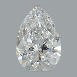 Pear diamond — real photo