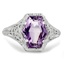 Edwardian Amethyst Vintage Ring