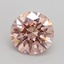 1.50 Ct. Fancy Intense Pink Round Lab Grown Diamond
