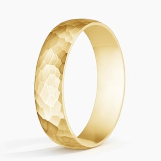 Canyon Matte Slim Profile 5mm Wedding Ring - Brilliant Earth