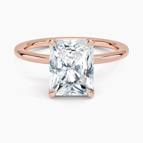 14K Rose Gold 1.5mm Petite Elodie Perfect Fit Solitaire Ring
