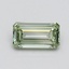 1.00 Ct. Fancy Intense Green Emerald Lab Grown Diamond