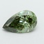 2.00 Ct. Fancy Vivid Green Pear Lab Grown Diamond