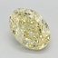 2.14 Ct. Fancy Intense Yellow Oval Lab Grown Diamond