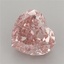 4.55 Ct. Fancy Vivid Pink Heart Lab Grown Diamond