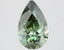 1.62 Ct. Fancy Deep Green Pear Lab Grown Diamond