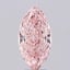 3.04 Ct. Fancy Vivid Pink Marquise Lab Grown Diamond