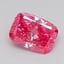 1.28 Ct. Fancy Vivid  Pink Cushion Lab Grown Diamond
