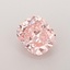 1.62 Ct. Fancy Vivid Pink Cushion Lab Grown Diamond