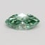 0.51 Ct. Fancy Vivid Green Marquise Lab Grown Diamond