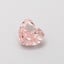 0.46 Ct. Fancy Intense  Pink Heart Lab Grown Diamond