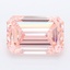 4.03 Ct. Fancy Pink Emerald Lab Grown Diamond