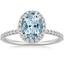 18K White Gold Waverly Halo Diamond Ring (1/2 ct. tw.), smalltop view
