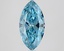 2.86 Ct. Fancy Vivid Blue Marquise Lab Grown Diamond