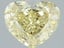 2.5 Ct. Fancy Yellow Heart Lab Grown Diamond