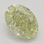 2.30 Ct. Fancy Light Yellow Oval Diamond