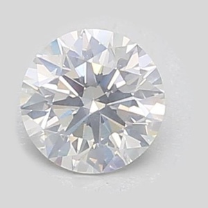 Round diamond — real photo
