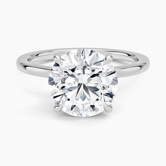Secret Halo with 3ct Round Certified Lab Diamond