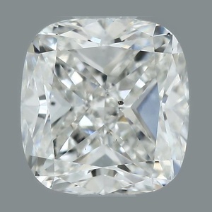 Cushion diamond — real photo