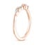 14K Rose Gold Yvette Diamond Ring (1/6 ct. tw.), smallside view