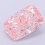 1.72 Ct. Fancy Intense  Pink Cushion Lab Grown Diamond