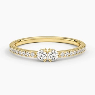 Fia Diamond Toi et Moi Ring