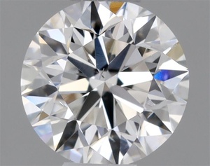 Round diamond — real photo