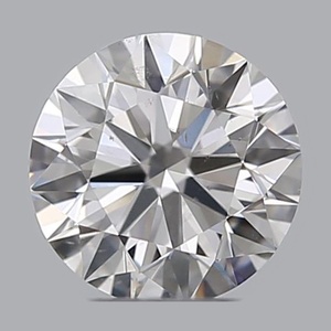 Round diamond — real photo