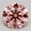 3.02 Ct. Fancy Intense Pink Round Lab Grown Diamond