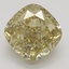 2.51 Ct. Fancy Brownish Yellow Cushion Diamond