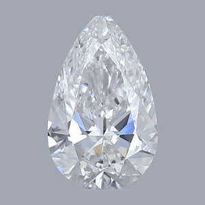 Pear diamond — real photo