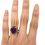 The Ellan Ring, smallzoomed in top view on a hand