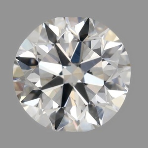 Round diamond — real photo