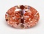 1.70 Ct. Fancy Vivid Pink Oval Lab Grown Diamond
