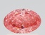 0.77 Ct. Fancy Vivid Pink Oval Lab Grown Diamond
