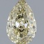 1.09 Ct. Fancy Light  Yellow Pear Lab Grown Diamond
