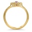 The Belle Rose Ring, smallside view
