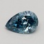 0.70 Ct. Fancy Vivid Blue Pear Lab Grown Diamond